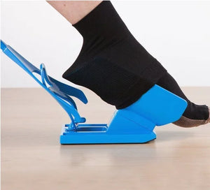 DailyFelief Sock Assist Device | Pregnancy Injuries Living Tool Easy Off Sock Aid Kit Sock Helper